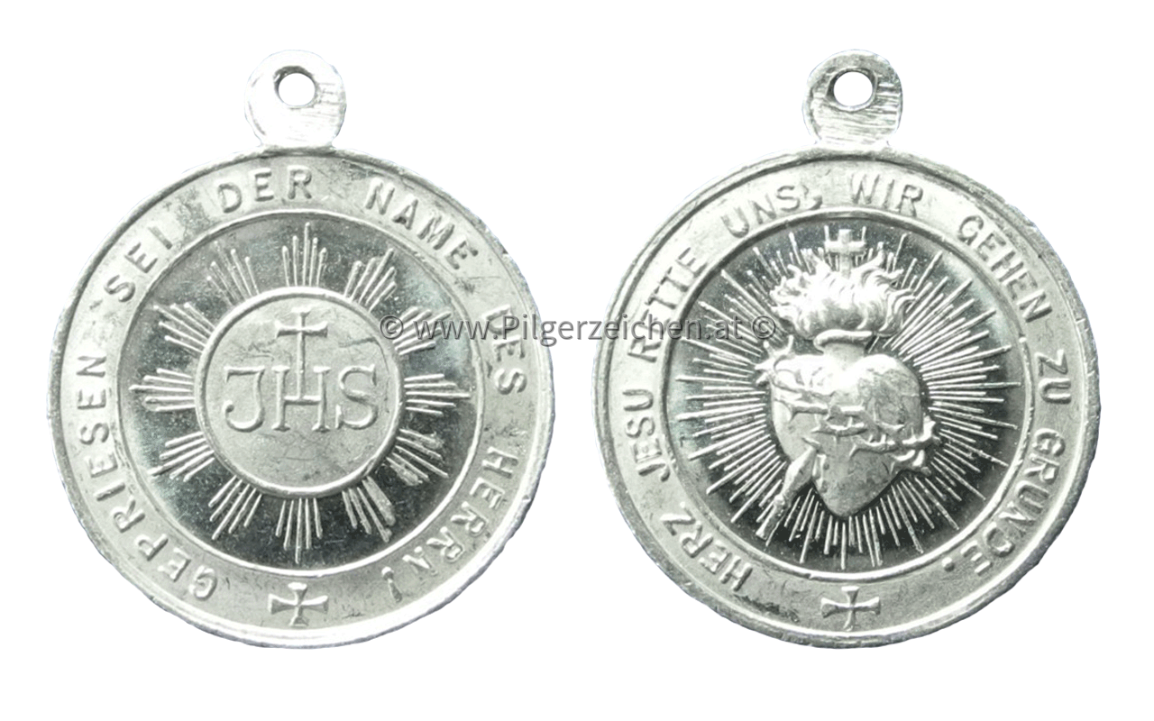 Christusmonogramm IHS / Heiligstes Herz Jesu